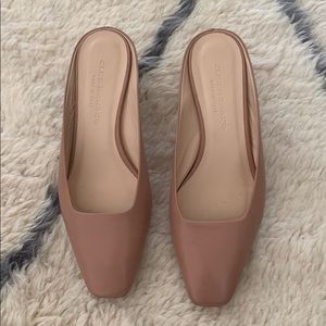 Club Monaco blush pink mule